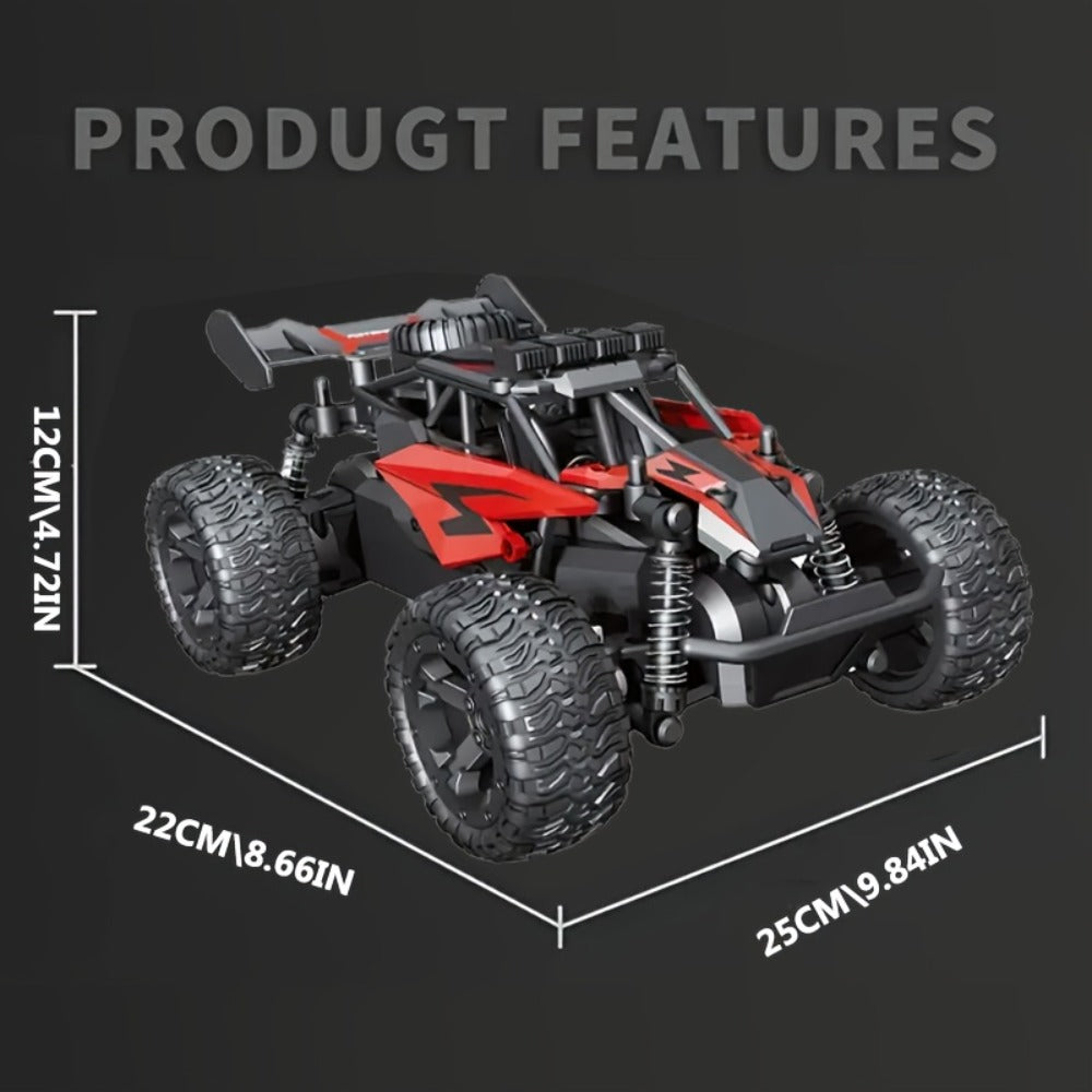 High-Speed RC Off-Road Car 40km/h – All-Terrain Remote Control Climbing Truck with Long-Lasting Battery, Sturdy 4WD Structure, Birthday Christmas Gift for Boys Kids & Adults (Style A & B)
