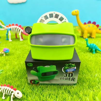 Kids Slide Viewer Toy – 3D Sideshow Projector with Space Ocean Animals Dinosaurs Slides, Educational Viewing Toy for Children Ages 3+, Single & Bundle Sets Available