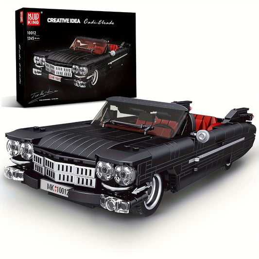 Mould King 10012 Sports Car Building Block Kits, MOC Supercar Car Model Building Sets, Gift for Age 14+/Adult Collections Enthusiasts (1245pcs, Static Version)