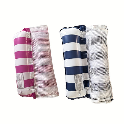 2/4/6 Pack Inflatable Pool Floats for Adults - Classic Striped Swimming Rings, Durable PVC Tube Floats for Pool, Lake And Beach - Summer Water Recreation, Leak-Resistant Design