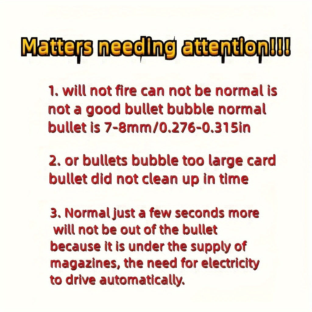 Outdoor Interactive Shooting Toy Gun, Portable Electric Gun Toy, Rechargeable Combat Toy, High-performance Cool Toy Gun, Rechargeable Splash Ball Toy, Suitable For Outdoor Activities, Shooting Games, Party Gifts. Christmas And New Year