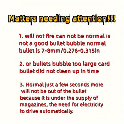 Outdoor Interactive Shooting Toy Gun, Portable Electric Gun Toy, Rechargeable Combat Toy, High-performance Cool Toy Gun, Rechargeable Splash Ball Toy, Suitable For Outdoor Activities, Shooting Games, Party Gifts. Christmas And New Year