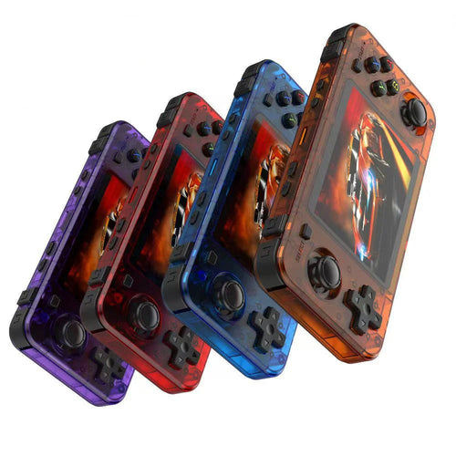 Handheld Game Console R36H – Replaceable Battery Dual SD Slot 15000 Games
