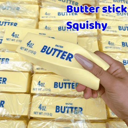 7pcs Squeeze Stick Stress Relief Toy - Super Soft Slow-Rise Butter Stick, Cloud-Soft Sensory Relax for Ages 6+, Stocking Stuffer & Easter Basket Favor