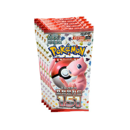 Korean Pokémon 151 Booster Pack