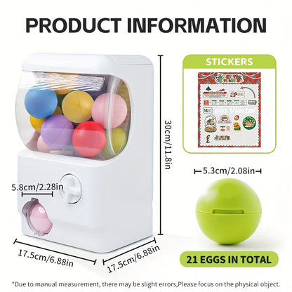 Home Gachapon Machine Party Toys Anniversary Gifts Novelty Toys Christmas Toys Couple Gifts Send to Others