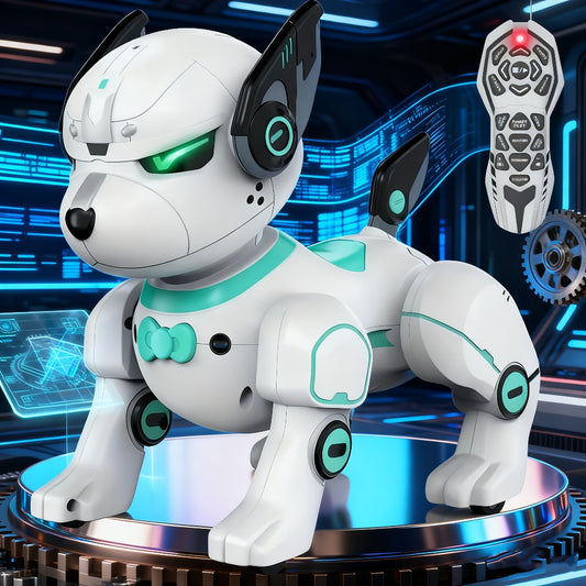Intelligent Robot Dog, Electronic Pet Stunt Dog, Dialog Intelligent Programming, Companion Toys, Children's Artificial Intelligence Robot, Halloween Gift Children's Birthday Gift