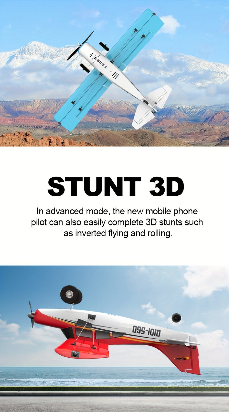 [Remote Control Airplane] M7 Off-Road RC Plane 6-Channel Brushless Remote Control Airplane Fixed Wing With 6-Axis Gyro 3D Stunts EPP Foam Aircraft Model Toys