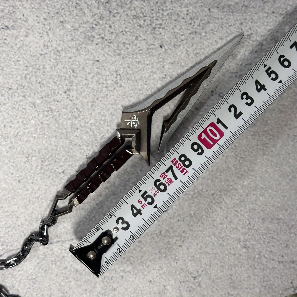 14cm 5.5inch Ninja Kunai Katana Action Figure Metal Small Sword Syuriken Anime Cosplay Prop Safe no Sharp Ninja Star Knife Real Size Japanese Katana Original Samurai Sabre Gift