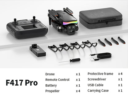 [Foldable RC Quadcopter] Drone With 2 Camera For Beginners Adults, Drone With LCD Screen, Professional Brushless Motor, Altitude Hold 3D Flips 3 Speeds Headless Mode One Key Takeoff/Landing, Foldable RC Quadcopter Support Up To 32G SD Card