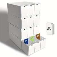 White-Drawer-4 Sets