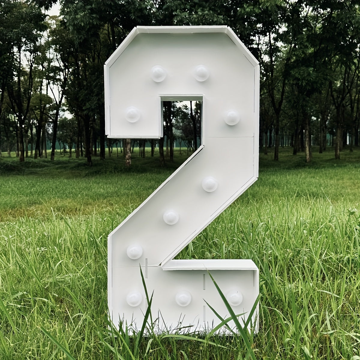 Warm White 73cm / 28.7 INCH - Illuminated Number 1 Balloon Frame - Paper PS Foam Board, Perfect for Birthday & Anniversary Parties,Graduation Decorations, Back to School of 2026