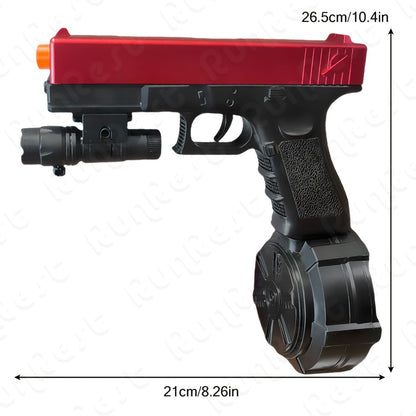 New Toy Gun Electric Full Auto Shooting Toy, Outdoor Sport Interactive Game Toy, Rechargeable Portable Gun Toy High-speed Splash Ball Toy Rifle, Long Battery Life - Suitable For Team Collaborative Game Toys For Outdoor And Indoor Activities. Hallowe