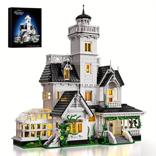 Magic Owens House Building Block Set, Unique Castle Architecture - Fan Collection Boutique - Brand Compatible - Excellent Gift For Christmas And Halloween - Adult Building Block Toys (1877pcs)