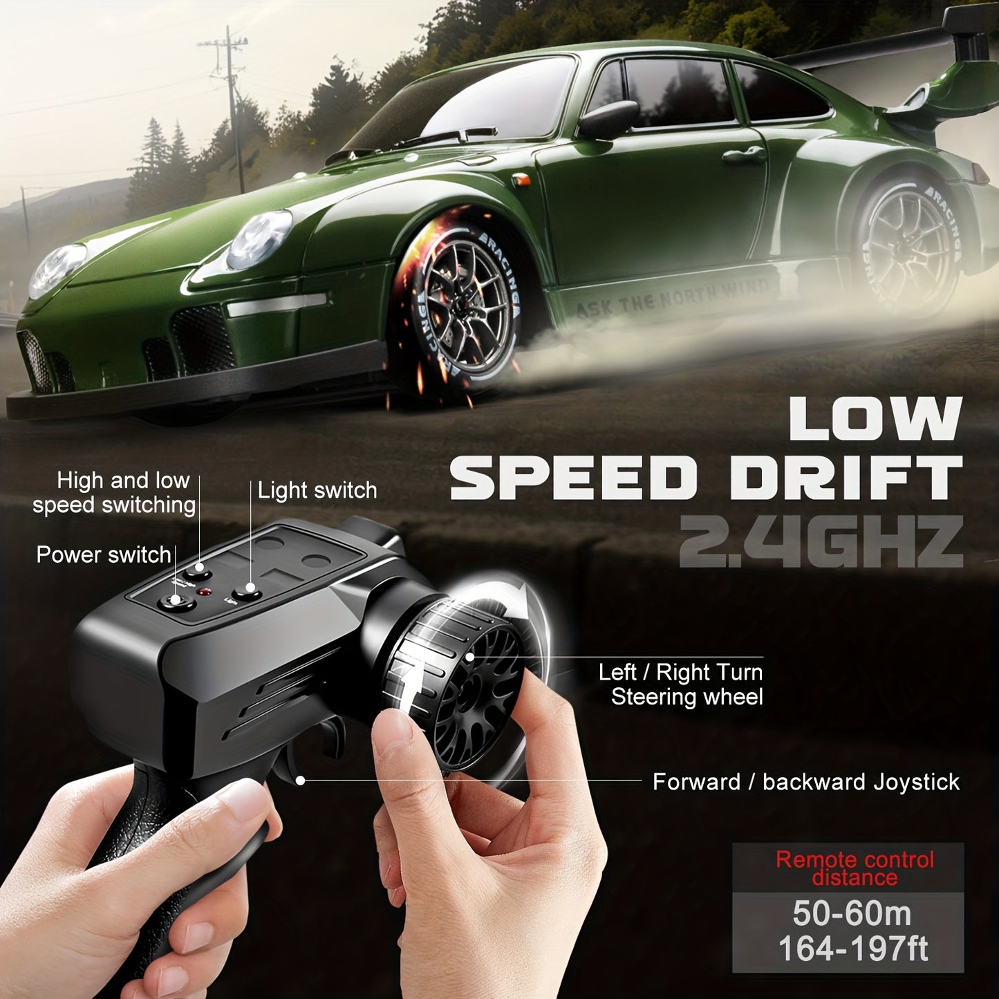 S814 1:24 High-Speed Drift Car