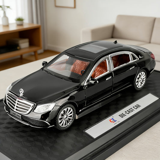 [Perfect Birthday Gift] 1:24 For Mercedes-Benz E300 Zinc Alloy Static Car Model - Collectible Desktop Decor, Perfect Birthday & New Year Gift (Openable Doors, Highly Detailed)