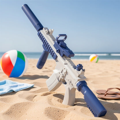 Continuous-Fire Automatic Water Gun for Kids & Adults – High-Capacity Long-Range Squirt Blaster for Summer Beach Pool Backyard Outdoor Play, Birthday Gift for Boys Girls, Blue Pink Random Mini Model