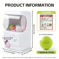 Gashapon machine + 7 empty eggs