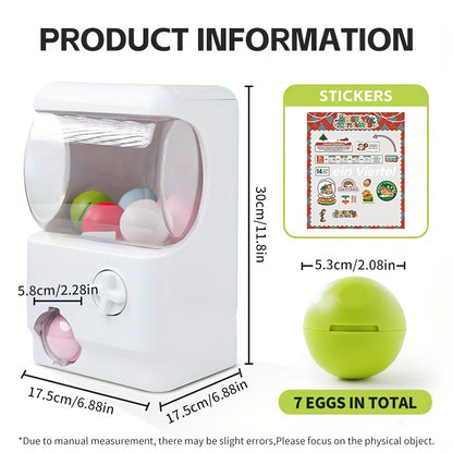 Home Gachapon Machine Party Toys Anniversary Gifts Novelty Toys Christmas Toys Couple Gifts Send to Others