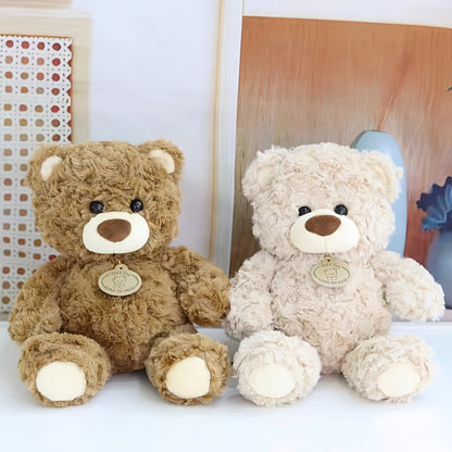 Adorable Realistic Teddy Bear Plush Toy, Soft Stuffed Animal, Plush Toy, Soft Stuffed Doll, Super Cute Home Decor, Room Decoration, Holiday, Christmas, and Birthday Popular Gift, Souvenir for Friends and Family