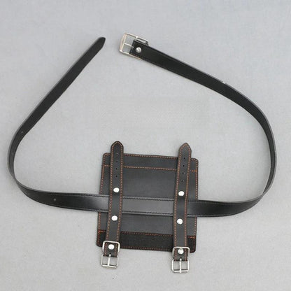 Samurai Sword Belt Holder – Japanese Katana Waist Holster for Anime Cosplay, Medieval Costume Prop, Real-Size Sabre Sleeve Carrier for Adults, Black & White