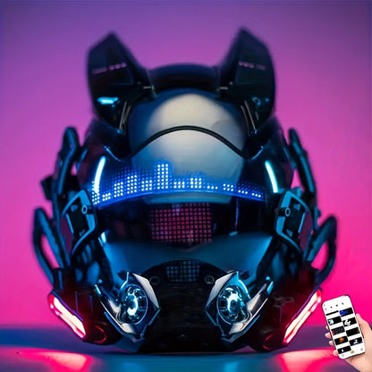 Cyberpunk Masks, Black Mask Additions, Halloween Role-Playing Photo Props, Bar Clubs, Party Supplies, Stage Performances, Gifts And Collectibles, Role-Playing, Bar Club Party Supplies, Ideal Choice for Gifts