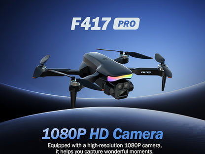 LCD Screen Drone with Dual Cameras & Brushless Motor – Foldable RC Quadcopter for Beginners Adults, Altitude Hold, 3D Flips, Headless Mode, One-Key Takeoff Landing, Supports 32G SD Card