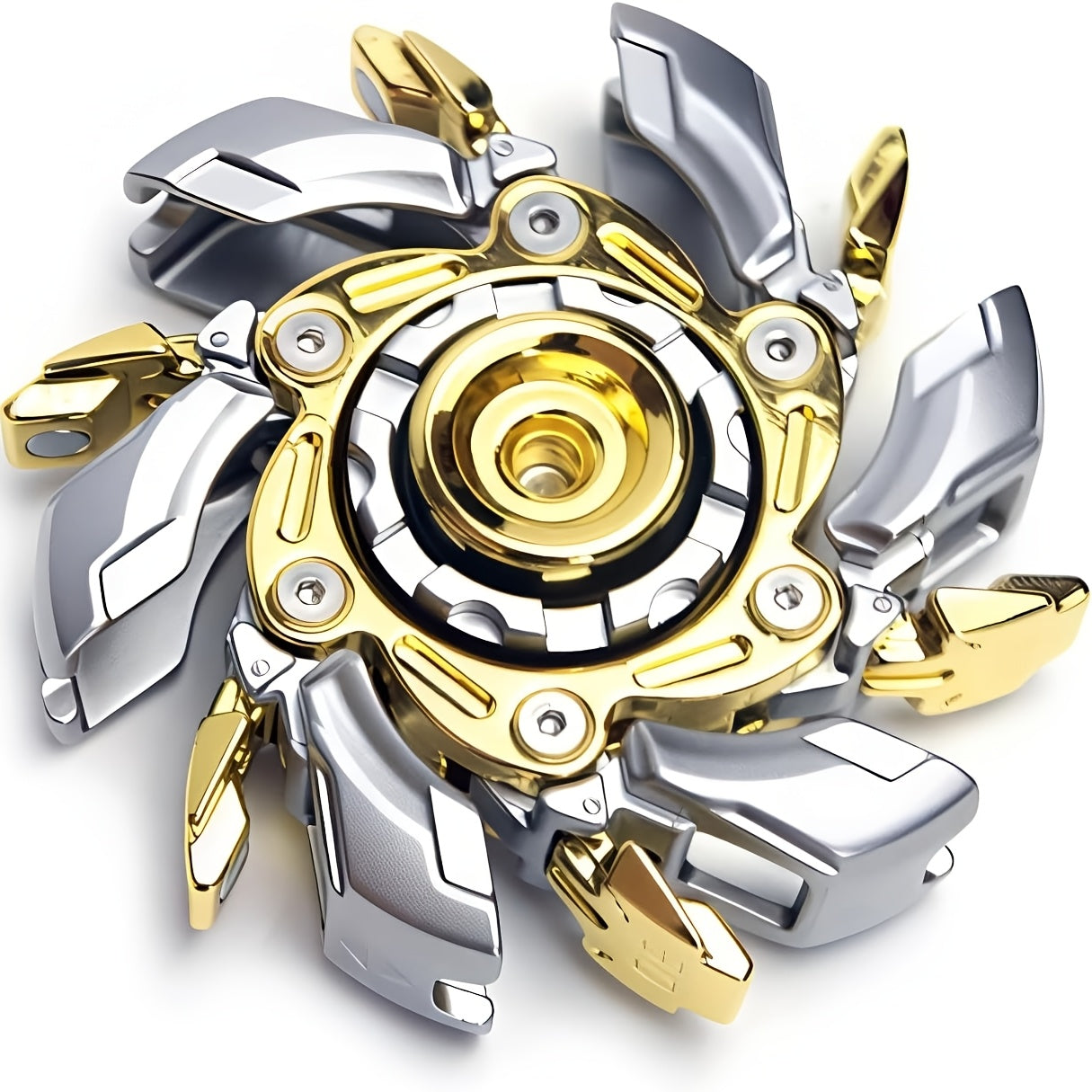 COSSIFY Metal Daily Stress Relief Toy Set - Fidget Spinner Theme: Portable Stress Relief Spinner, Cool Decompression Toy, Anxiety Relief Tool, Creative Design, Exquisite Craftsmanship, Relaxation And Focus Aid for Teens, Best Mini Metal Toy for Men