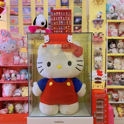 Sanrio Hello Kitty Large 40cm/ 15.75inch Plush Doll, Kitty Cat Stuffed Toy, Creative Pillow, Cute Anime Doll, Toy, the Best Choice for Holiday Gifts