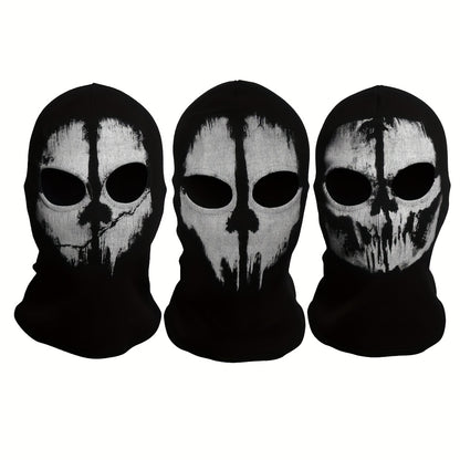 Halloween Outdoor Cycling Mask for Men, Featuring Sun Protection, Wind Resistance, And a Unique, Exaggerated Breathable Design