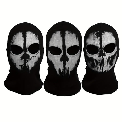Halloween Outdoor Cycling Mask for Men, Featuring Sun Protection, Wind Resistance, And a Unique, Exaggerated Breathable Design
