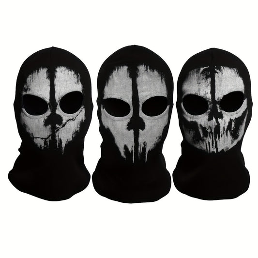 Halloween Outdoor Cycling Mask for Men, Featuring Sun Protection, Wind Resistance, And a Unique, Exaggerated Breathable Design