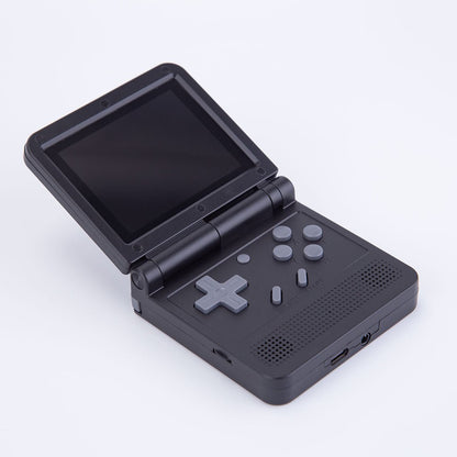 Handheld Game Console Powkiddy V90 – Foldable GBA SP Style 3.0" IPS 6000 Games