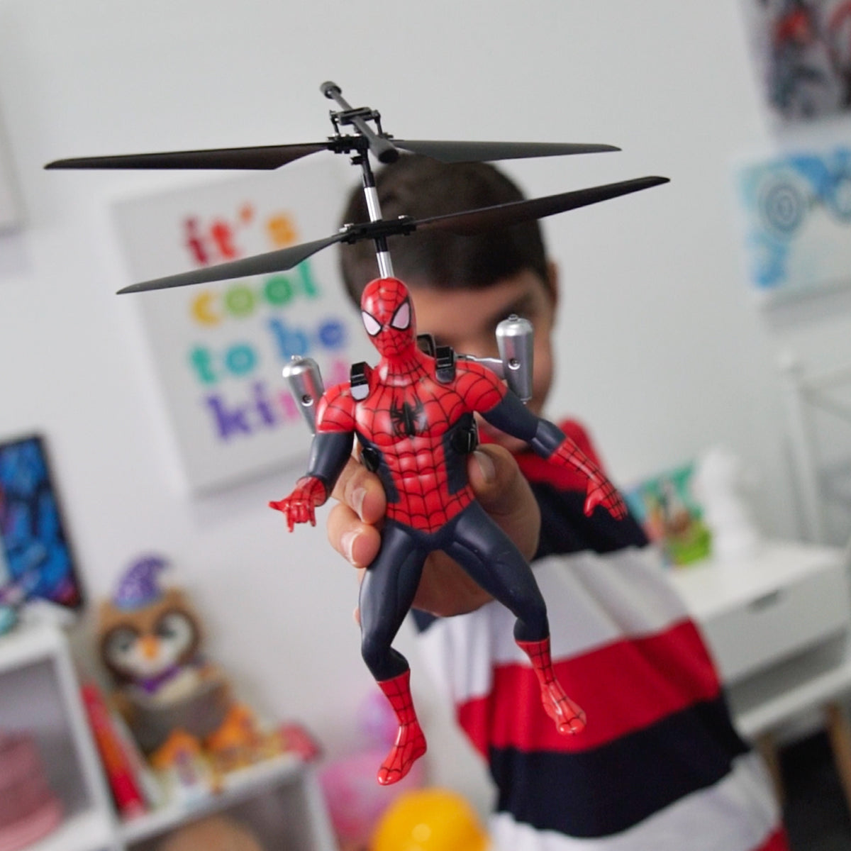 2CH Spider-Man Marvel IR Helicopter
