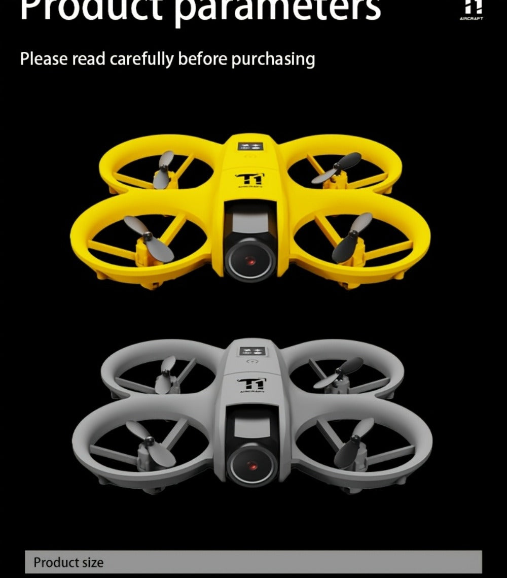 180° Rotating Dual Camera Drone with Optical Flow Positioning – Gyroscope Stabilization, 360° Roll, One-Button Takeoff Landing Calibration, Long Battery Life, RC Quadcopter for Beginners Adults