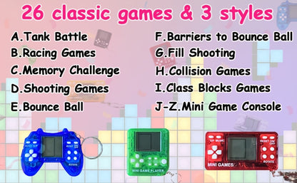18-Piece Gaming Keychain Party Favors for Kids – Mini Video Game Keychain Set Boys Birthday Party Supplies Goodie Bag Stuffers Classroom Prizes Gamer Gift