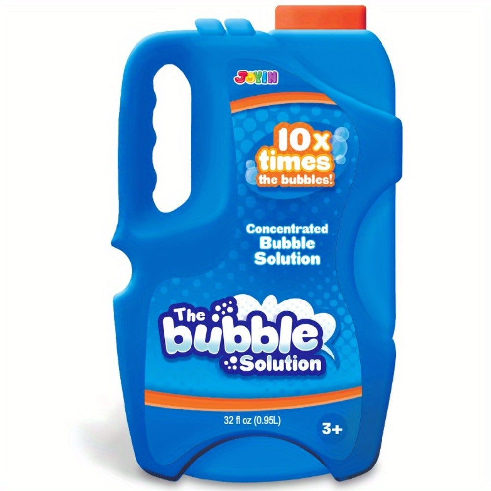 JOYFY 32oz Bubble Solution Refills, Bubble Concentrated Solution Suitable for Bubble Machines, Blowers, Wands, Blowers, Easter Party Packs, Party Activities, Suitable for Parks, Weddings