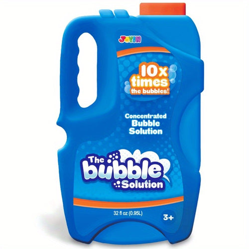 JOYFY 32oz Bubble Solution Refills, Bubble Concentrated Solution Suitable for Bubble Machines, Blowers, Wands, Blowers, Easter Party Packs, Party Activities, Suitable for Parks, Weddings