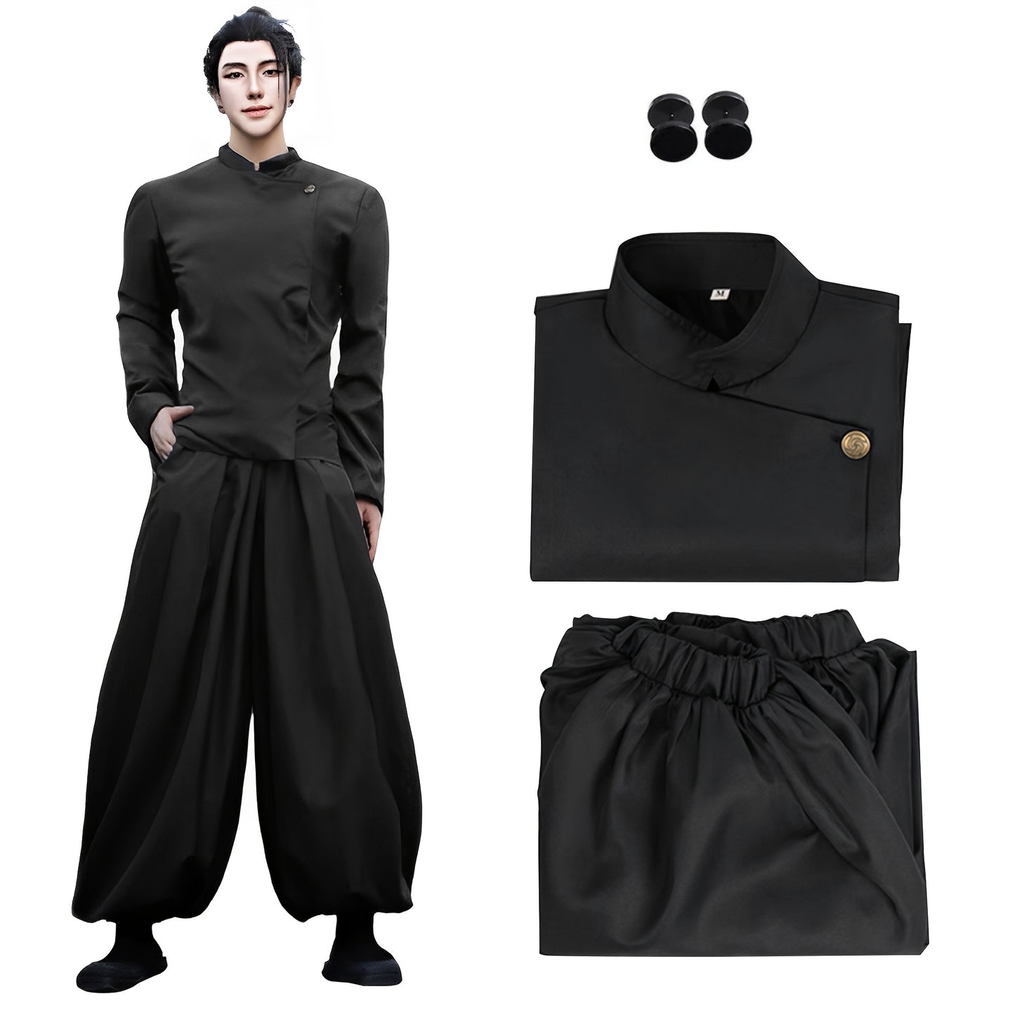 [Cosplay Costume Set] High School Satoru Cosplay Costume Uniform for Men Cosplay Outfit Set