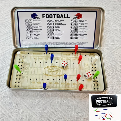 Softball, Baseball, And Soccer Travel Games, Finger Joint Dice Games, Tabletop Games, Portable Wooden Board Game Sets Suitable for Fun Family Game Night Gatherings And Parties.