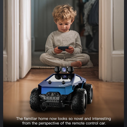 1:28 Scale RC Car Off-road Pickup Truck with 480P HD Camera, 2.4GHz App Control Virtual Reality Function RC Racing Car, 2 Rechargeable Batteries Monster Truck Toys for Adults, Adult Kids Holiday Gift