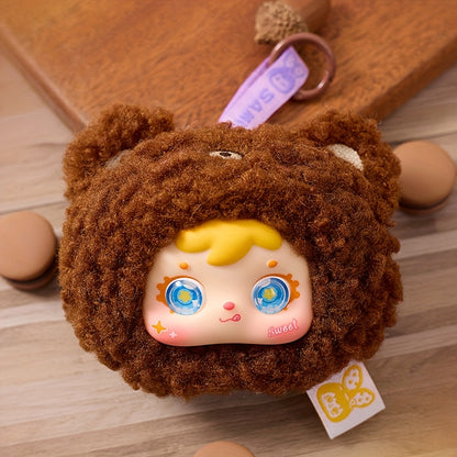[Plush Home Decoration] Samuel Small Animal Series Dolls, Furry Dolls With Big Eyes And Animals, Plush Animals For Home Decoration, Plush Home Decoration | Cute Animal Ornaments | Charming Design Styles Randomly Selected