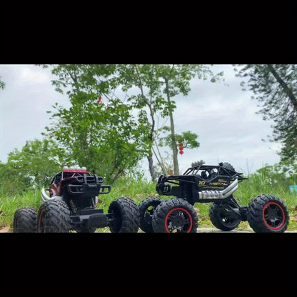 [Remote-Controlled Toy Cars] Large Remote-Controlled Cars, High-Speed Remote-Controlled Vehicles, Rechargeable USB Electric Toy Cars, High-Speed Remote-Controlled Racing Cars, All-Terrain Off-Road Trucks, Cool Toys, Gifts Suitable For Boys Over 6 Years Ol