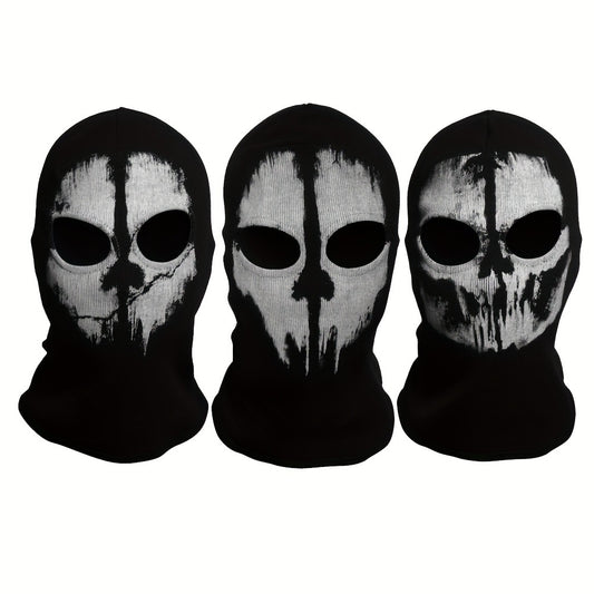 Halloween Outdoor Cycling Mask for Men, Featuring Sun Protection, Wind Resistance, And a Unique, Exaggerated Breathable Design