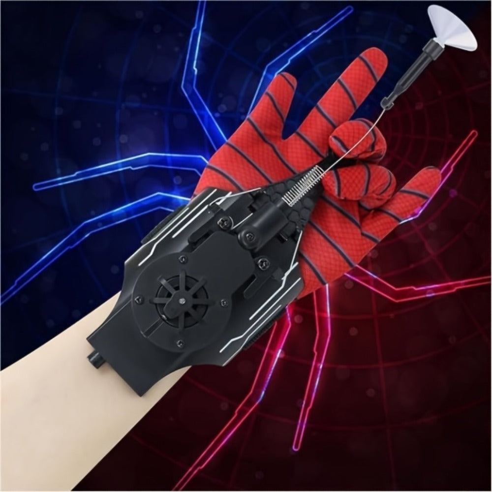 Superhero Shooter, Hero-Web Launcher - 9.4 Foot Automatic Rope Launcher with USB Charging, a Toy for Kids to Role-Play As Superheroes, Perfect for Halloween And Christmas Gifts