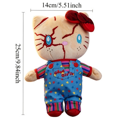 Hello Kitty Halloween Plush Doll | Cute Sanrio Character Stuffed Toy | Birthday Party Ornament | Christmas Valentine's Day Gift for Girls Kids Fans