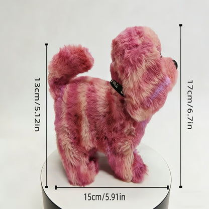 Interactive Walking Plush Pet Toy 9 Styles – Golden Retriever Husky Saint Bernard Kitten Chick Electric Realistic Barking Stuffed Animal, Best Birthday Gift for Toddlers Kids Ages 3+