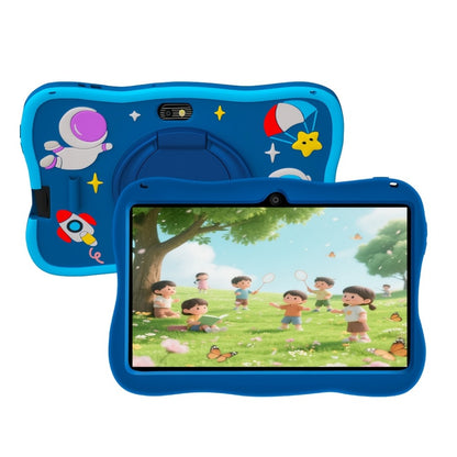 2026 Upgraded Android 14 Kids Tablet with Protective Case, 7-inch Children's Tablet, Google Kids Space, Parental Control Features, 4GB RAM + 32GB Storage, WiFi, Bluetooth, YouTube Support, Ideal Gift for Toddlers, Blue and Pink