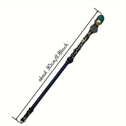 Zodiac Crystal Magic Wand with Gift Box – Handmade Astrology Wand for All 12 Signs, Cosplay Prop, Party Decor & Unique Birthday Christmas Valentine Gift for Women Men