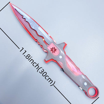 LED Light-Up Katana Toy Sword – Anime Cosplay Prop for Kids & Teens, Glowing Samurai Ninja Sword, Halloween Party Photo Prop, Blue Red Yellow Green, 11.8in 30cm